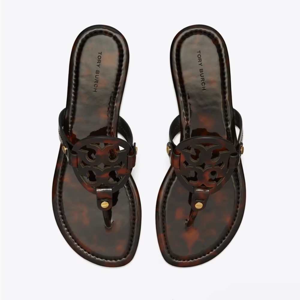 Tory Burch Miller Sandal- Tortoise Shell